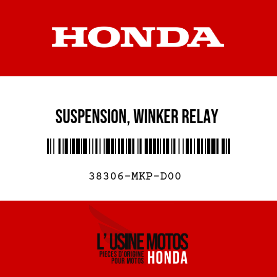 image de 38306-MKP-D00 SUSPENSION, WINKER RELAY