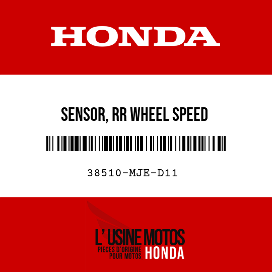 image de 38510-MJE-D11 SENSOR, RR WHEEL SPEED