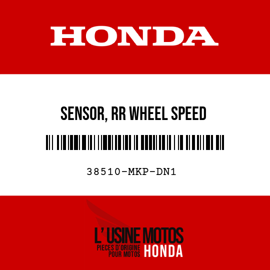 image de 38510-MKP-DN1 SENSOR, RR WHEEL SPEED