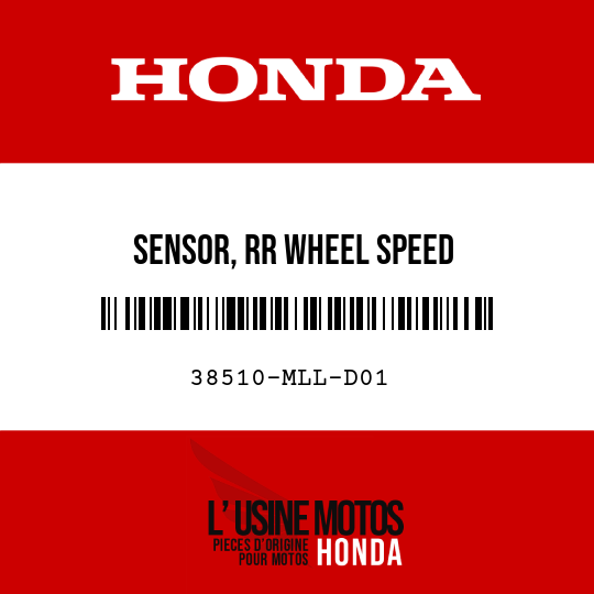 image de 38510-MLL-D01 SENSOR, RR WHEEL SPEED