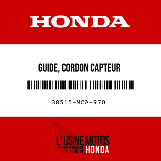 image de 38515-MCA-970 GUIDE, CORDON CAPTEUR