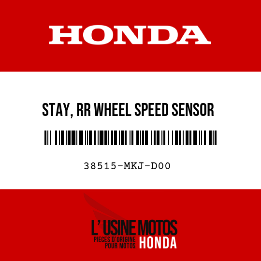 image de 38515-MKJ-D00 STAY, RR WHEEL SPEED SENSOR