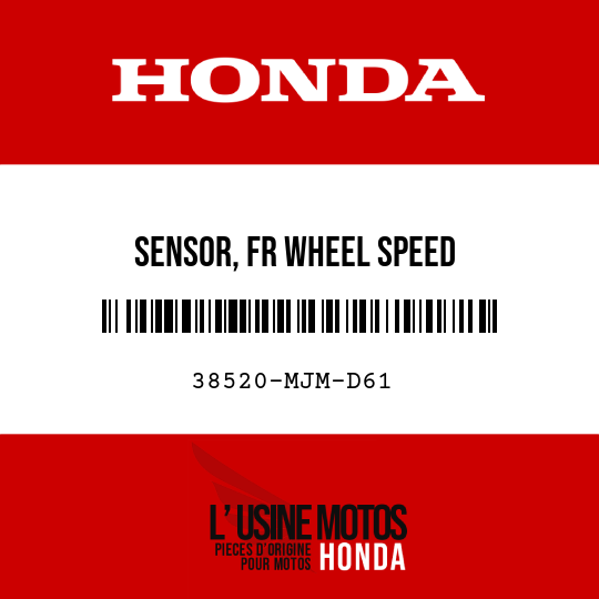 image de 38520-MJM-D61 SENSOR, FR WHEEL SPEED