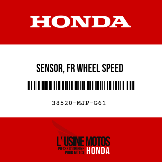 image de 38520-MJP-G61 SENSOR, FR WHEEL SPEED