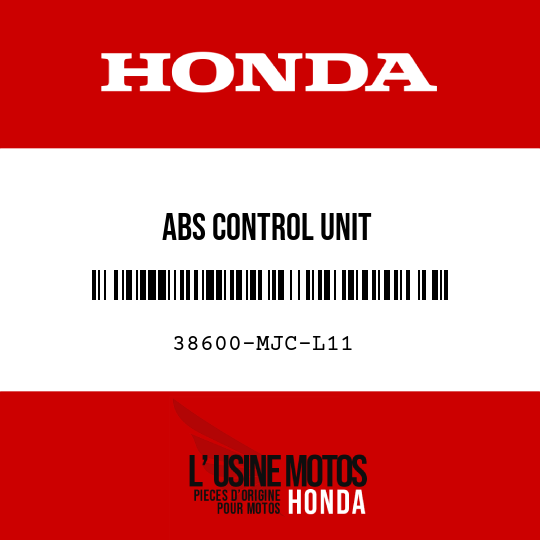 image de 38600-MJC-L11 ABS CONTROL UNIT