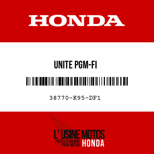image de 38770-K95-DF1 UNITE PGM-FI