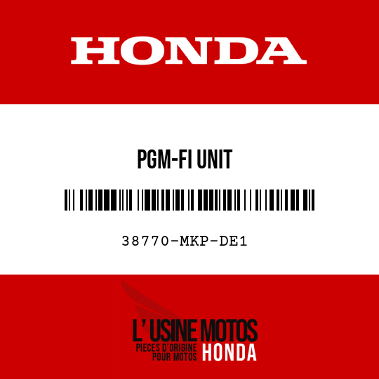 image de 38770-MKP-DE1 PGM-FI UNIT