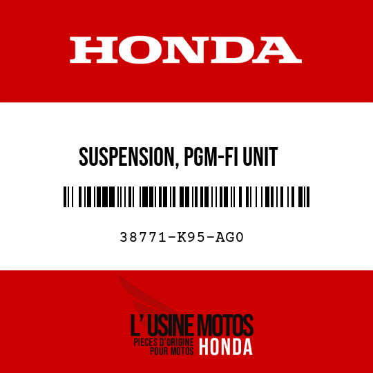 image de 38771-K95-AG0 SUSPENSION, PGM-FI UNIT