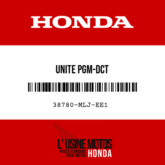 image de 38780-MLJ-EE1 UNITE PGM-DCT