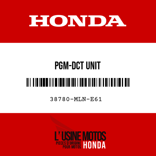 image de 38780-MLN-E61 PGM-DCT UNIT