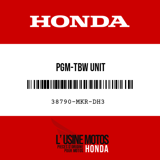 image de 38790-MKR-DH3 PGM-TBW UNIT