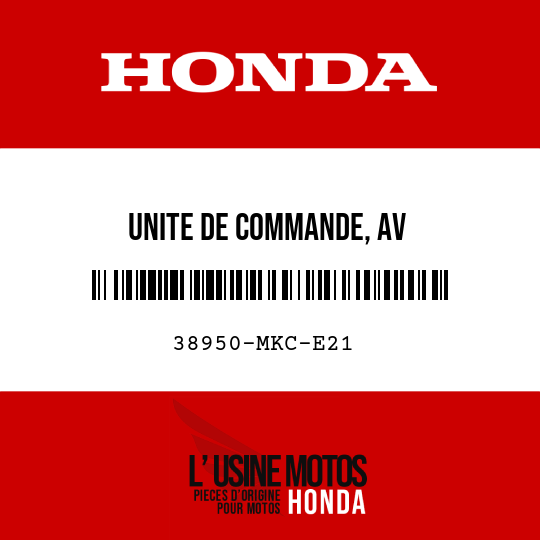 image de 38950-MKC-E21 UNITE DE COMMANDE, AV