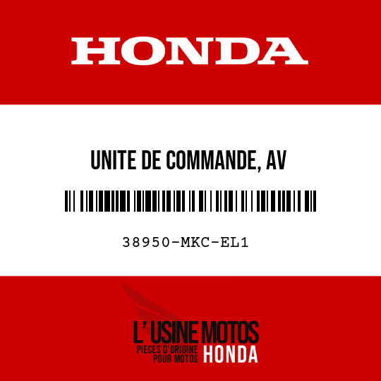 image de 38950-MKC-EL1 UNITE DE COMMANDE, AV