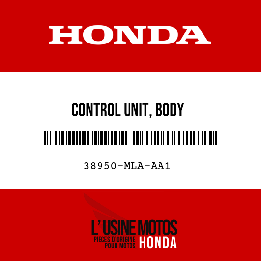 image de 38950-MLA-AA1 CONTROL UNIT, BODY