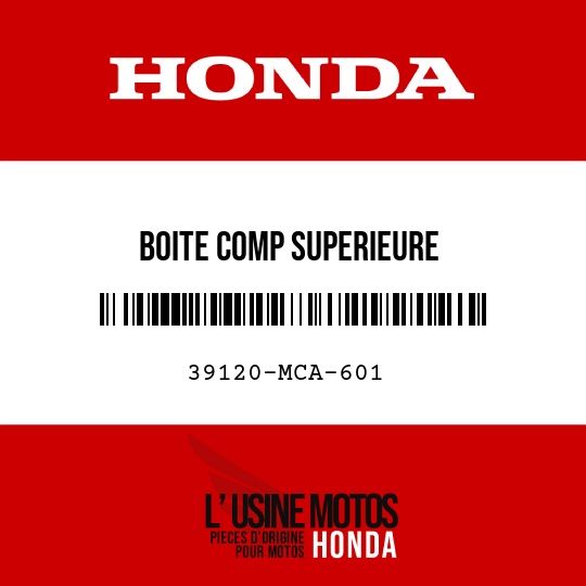 image de 39120-MCA-601 BOITE COMP SUPERIEURE