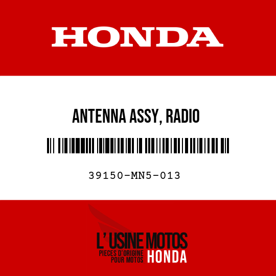 image de 39150-MN5-013 ANTENNA ASSY, RADIO