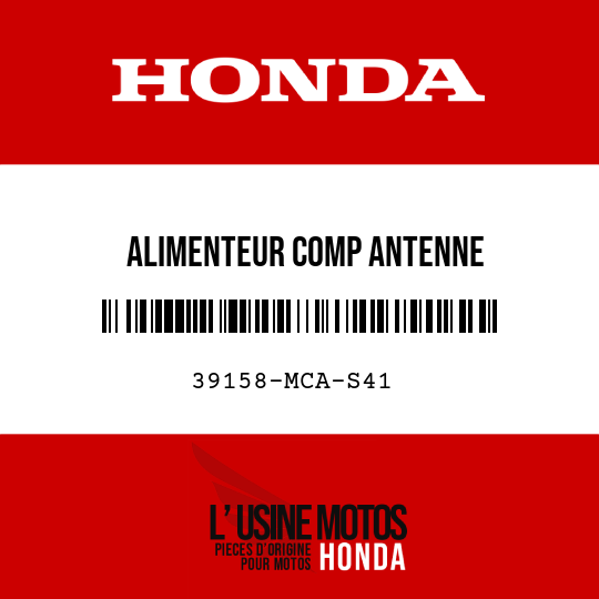 image de 39158-MCA-S41 ALIMENTEUR COMP ANTENNE