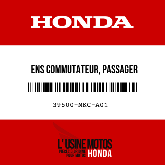 image de 39500-MKC-A01 ENS COMMUTATEUR, PASSAGER
