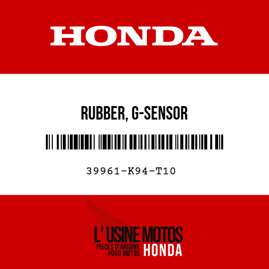 image de 39961-K94-T10 RUBBER, G-SENSOR