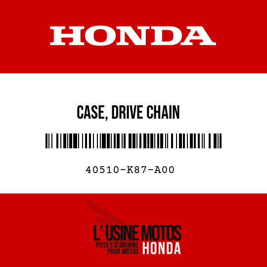 image de 40510-K87-A00 CASE, DRIVE CHAIN