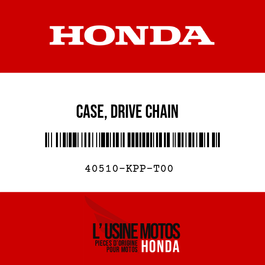 image de 40510-KPP-T00 CASE, DRIVE CHAIN