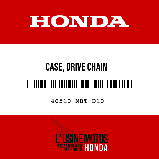 image de 40510-MBT-D10 CASE, DRIVE CHAIN