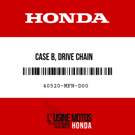 image de 40520-MFN-D00 CASE B, DRIVE CHAIN