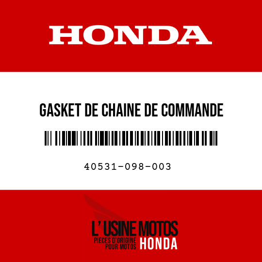 image de 40531-098-003 GASKET DE CHAINE DE COMMANDE (DAIDO)