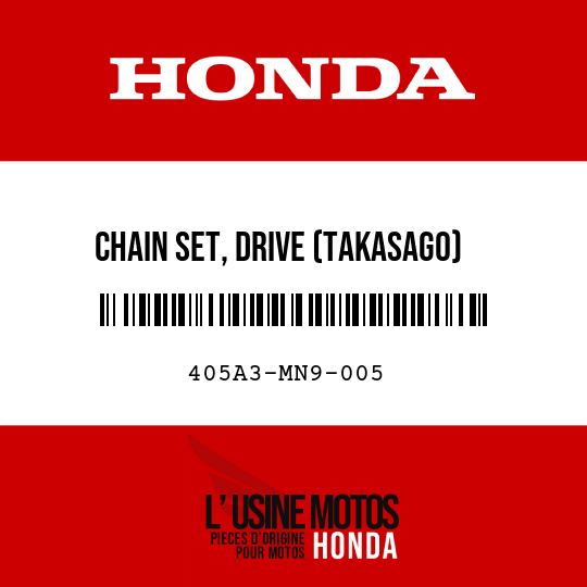 image de 405A3-MN9-005 CHAIN SET, DRIVE (TAKASAGO) (RK520SMO-108L)