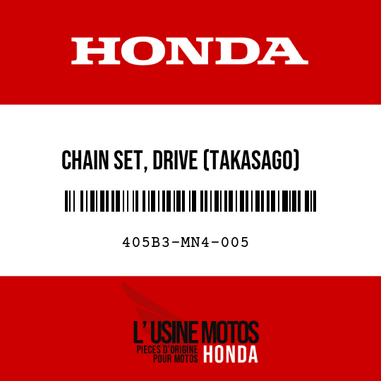 image de 405B3-MN4-005 CHAIN SET, DRIVE (TAKASAGO) (RK50F0-Z1-110LE)