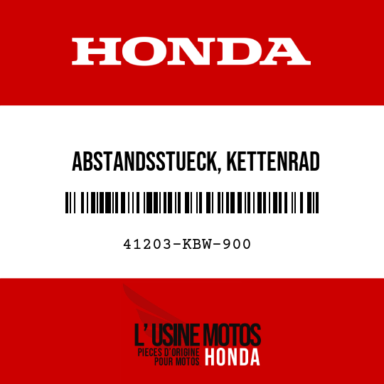 image de 41203-KBW-900 ABSTANDSSTUECK, KETTENRAD
