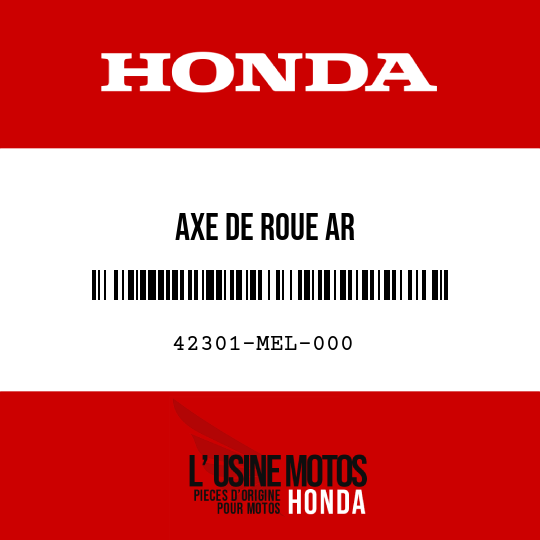 image de 42301-MEL-000 AXE DE ROUE AR