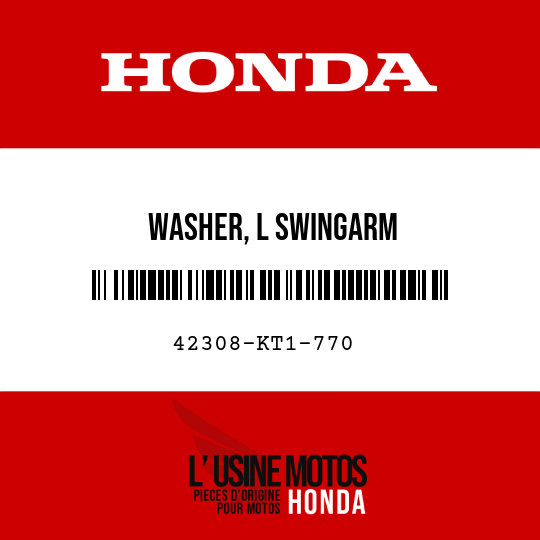 image de 42308-KT1-770 WASHER, L SWINGARM