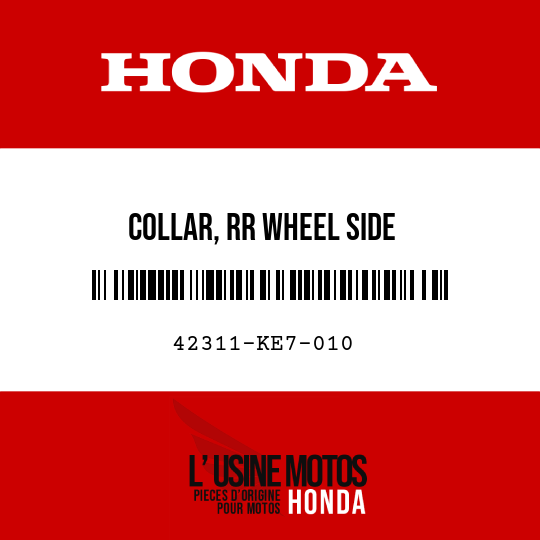 image de 42311-KE7-010 COLLAR, RR WHEEL SIDE
