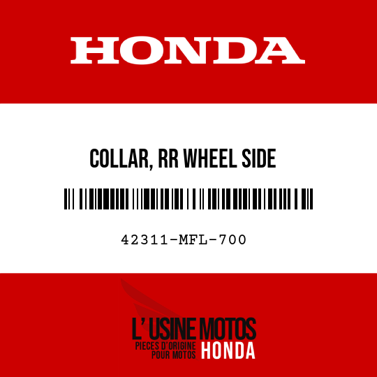 image de 42311-MFL-700 COLLAR, RR WHEEL SIDE