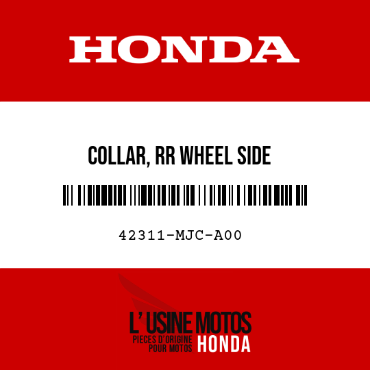image de 42311-MJC-A00 COLLAR, RR WHEEL SIDE