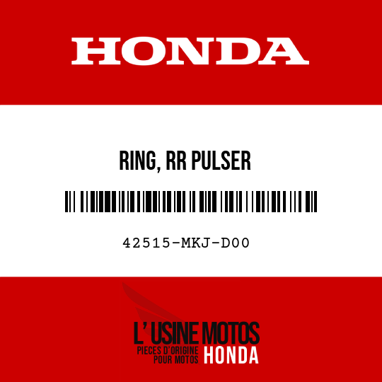 image de 42515-MKJ-D00 RING, RR PULSER