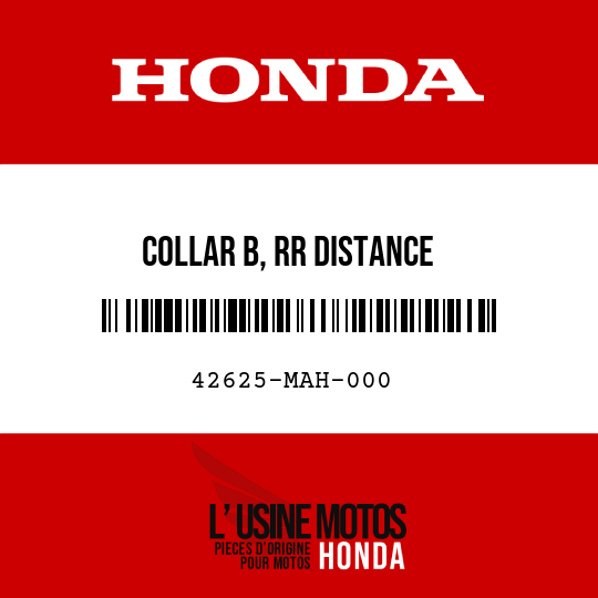 image de 42625-MAH-000 COLLAR B, RR DISTANCE