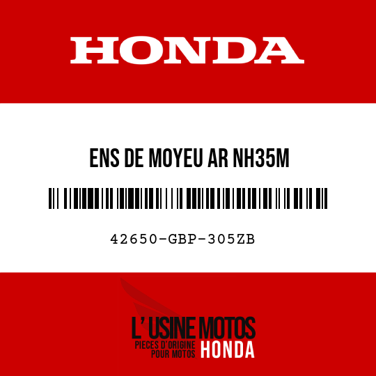image de 42650-GBP-305ZB ENS DE MOYEU AR NH35M