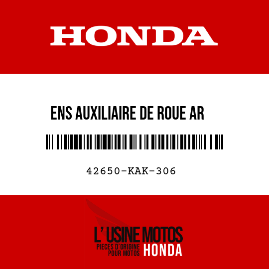 image de 42650-KAK-306 ENS AUXILIAIRE DE ROUE AR