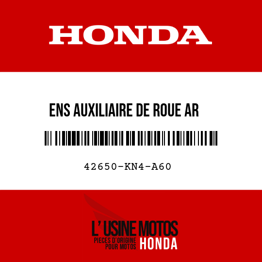 image de 42650-KN4-A60 ENS AUXILIAIRE DE ROUE AR