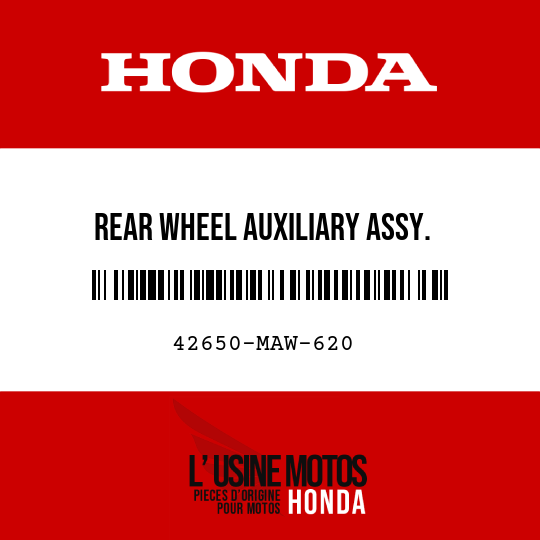 image de 42650-MAW-620 REAR WHEEL AUXILIARY ASSY.