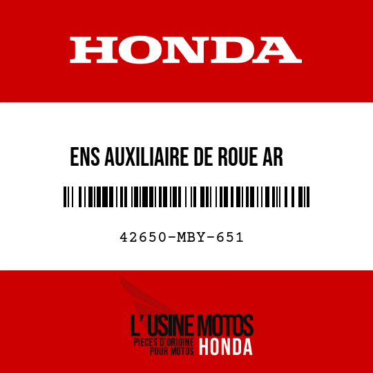 image de 42650-MBY-651 ENS AUXILIAIRE DE ROUE AR