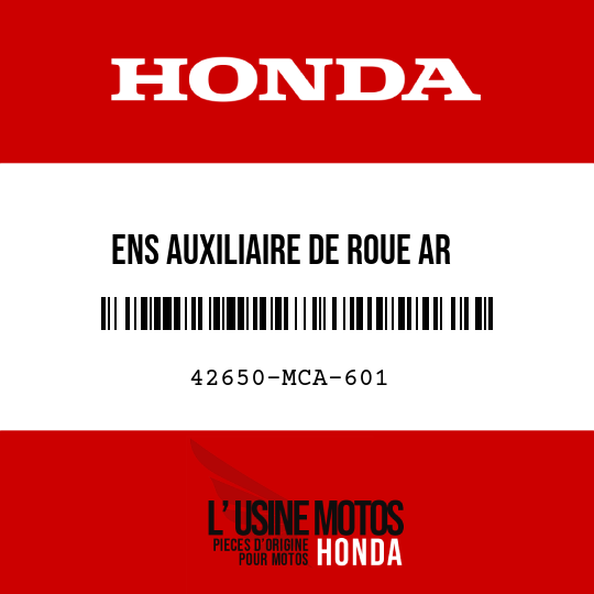 image de 42650-MCA-601 ENS AUXILIAIRE DE ROUE AR