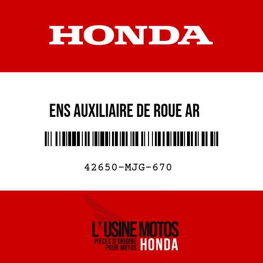 image de 42650-MJG-670 ENS AUXILIAIRE DE ROUE AR