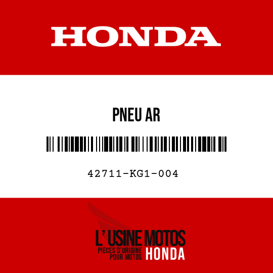 image de 42711-KG1-004 PNEU AR