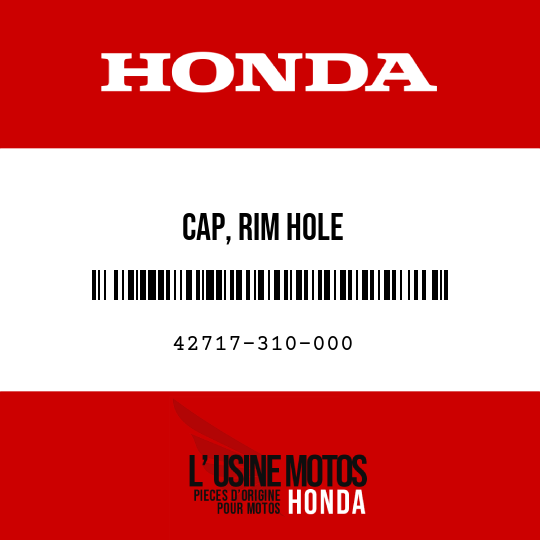image de 42717-310-000 CAP, RIM HOLE