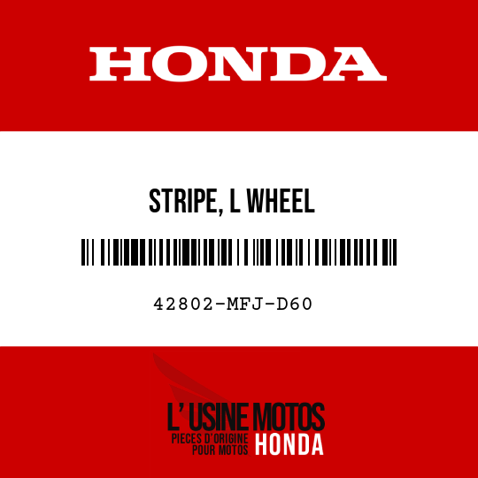 image de 42802-MFJ-D60 STRIPE, L WHEEL