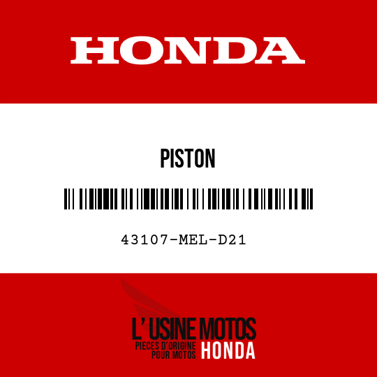 image de 43107-MEL-D21 PISTON