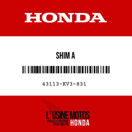 image de 43113-KV3-831 SHIM A